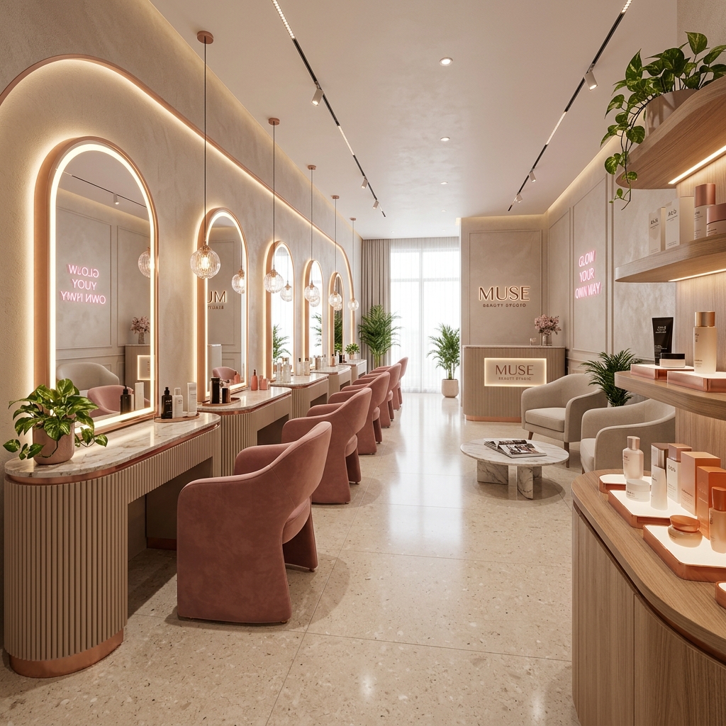 Luxury Salon Interior